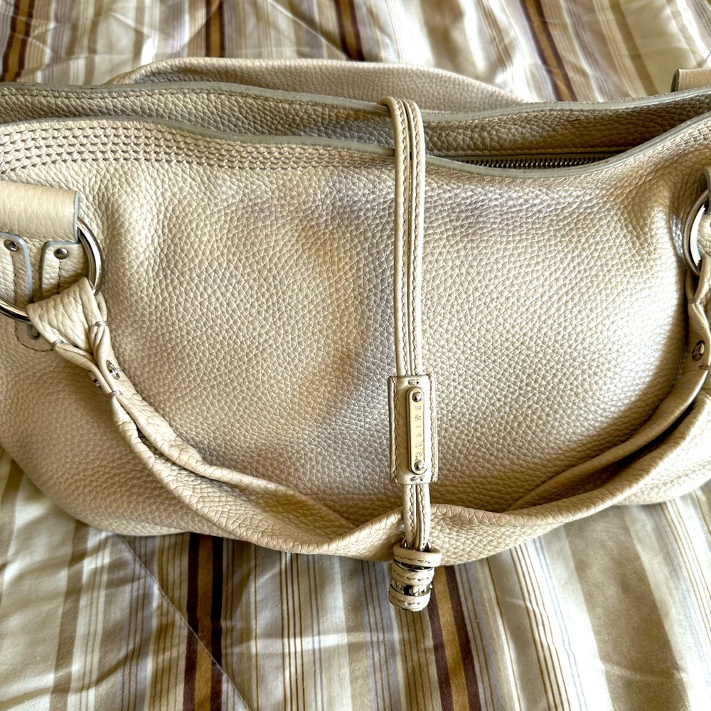 Pre loved Celine bag. Gray/ Tan color